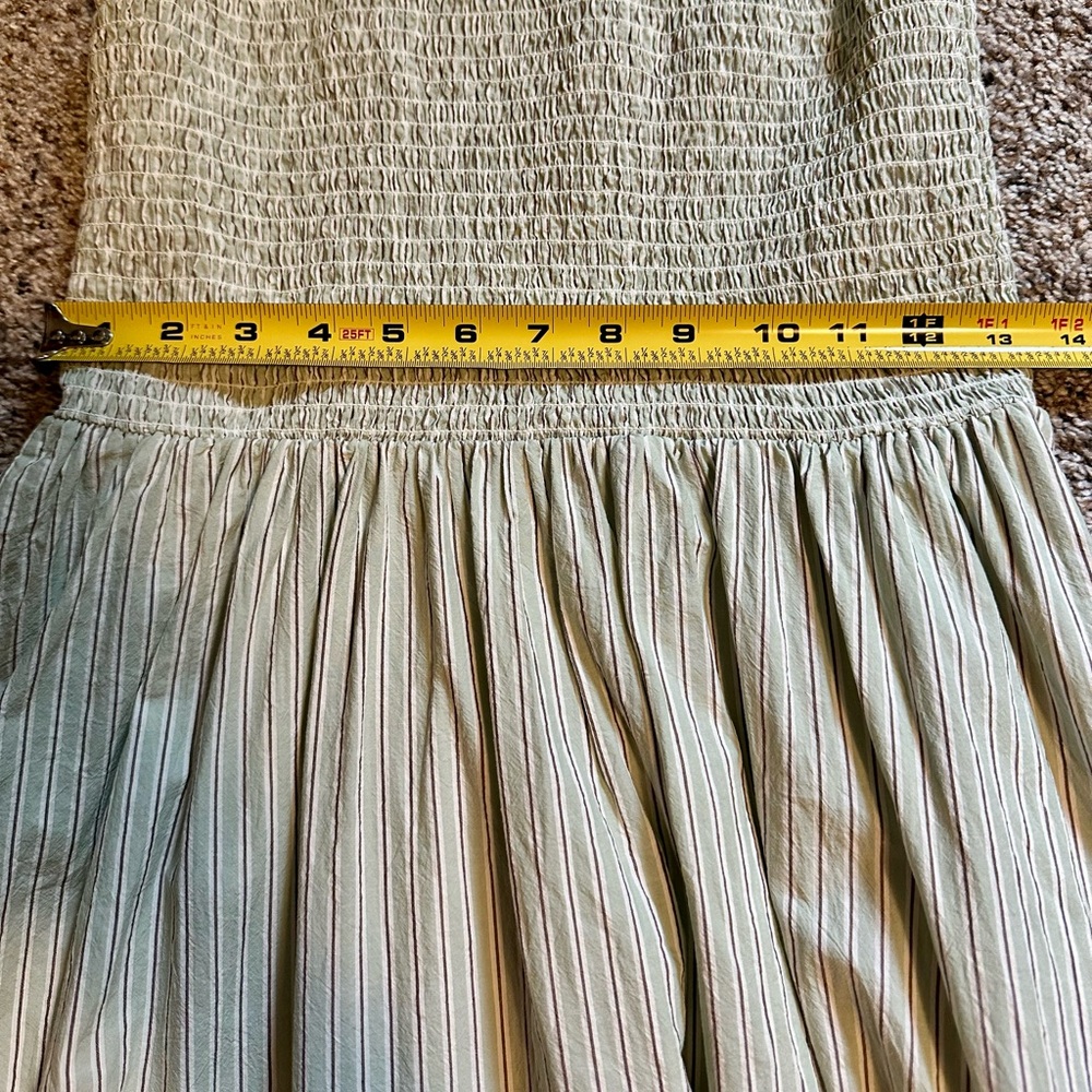 Madewell Light Gray Midi Dress - Picture 9 of 9